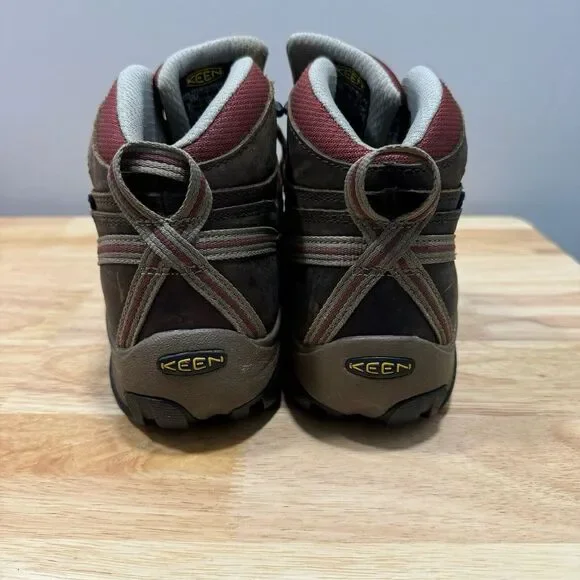 KEEN Utility 1022098‎ Lansing Mid Waterproof Steel Toe Work Boots for Mens 8.5